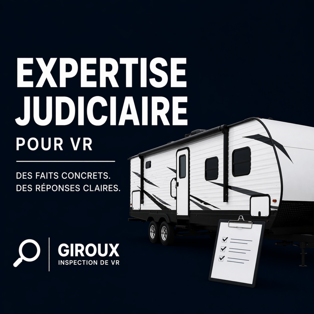 Expertise judiciaire pour vr